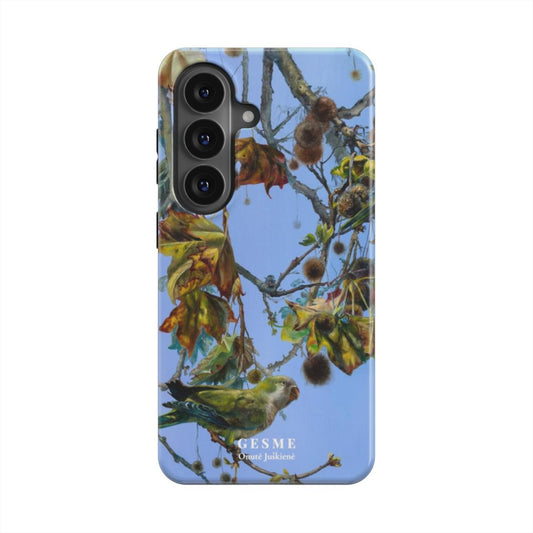 "High Above" Android case featuring artwork by Onutės Juškienės, front view