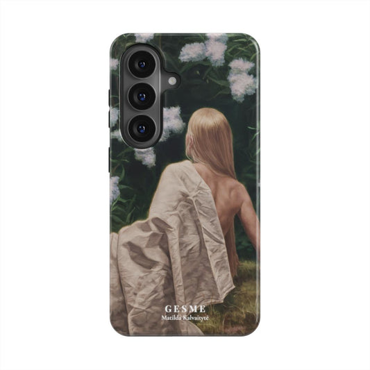 "Muse II" Android case featuring artwork by Matildos Kalvaitytės, front view