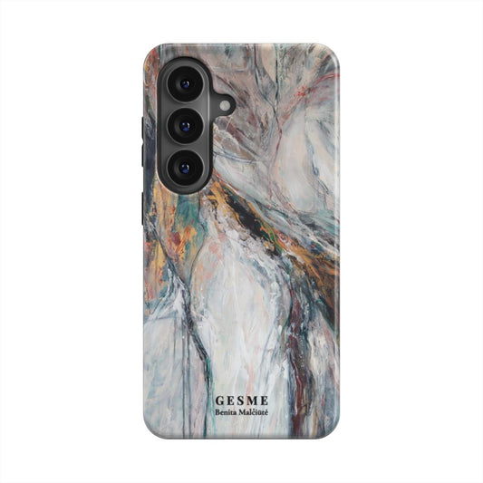 "Junction" Android case featuring artwork by Benitos Malčiūtės, front view