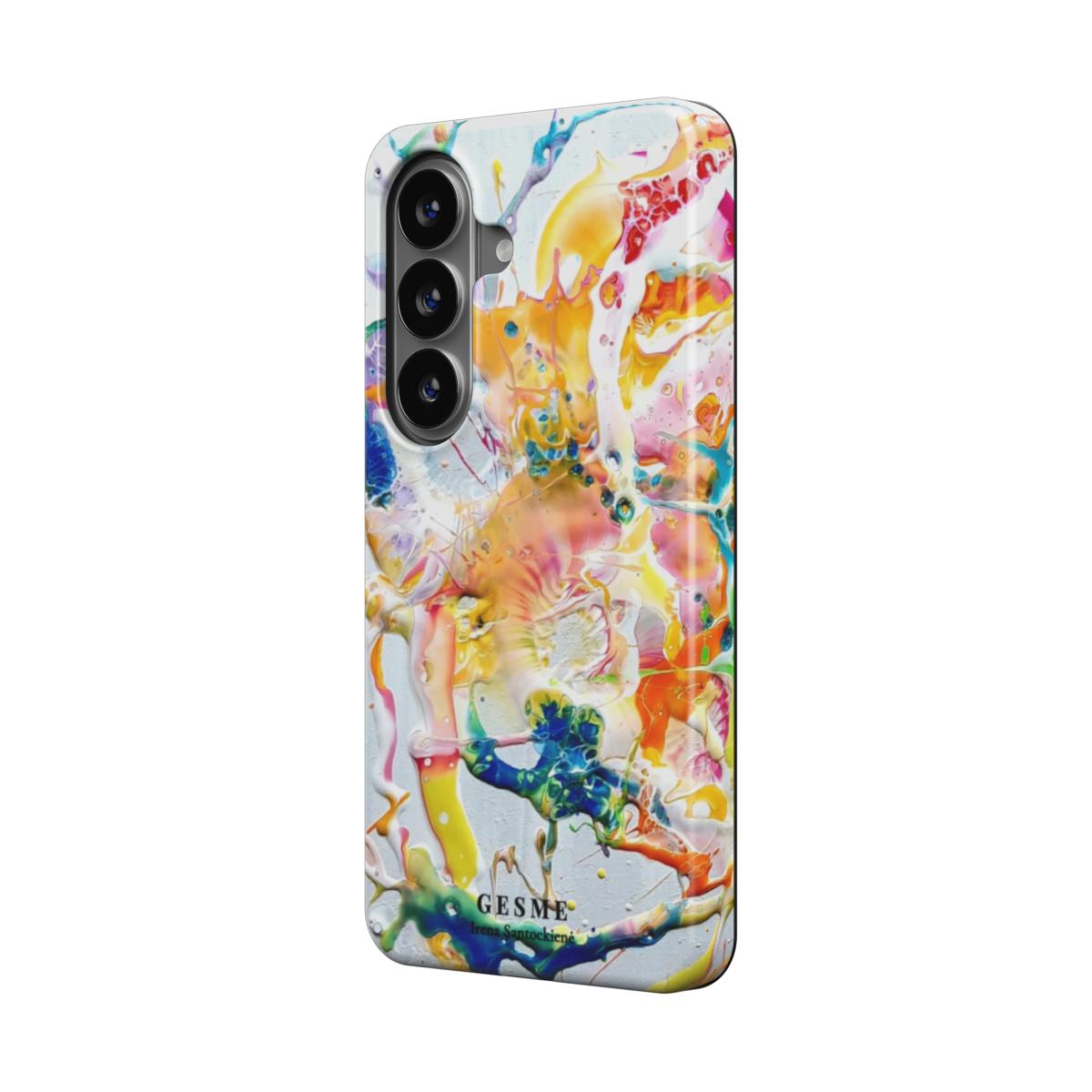 „Blüte der Freiheit" Android-Hülle, Detailansicht