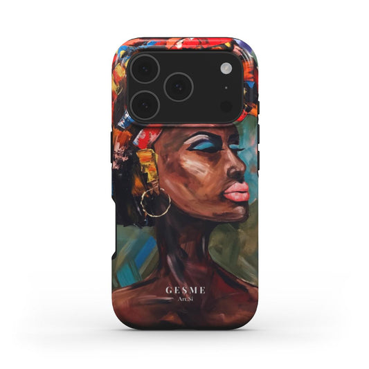 "Beautiful Mind" MagSafe case featuring artwork by Simonos (Art.Si), front view