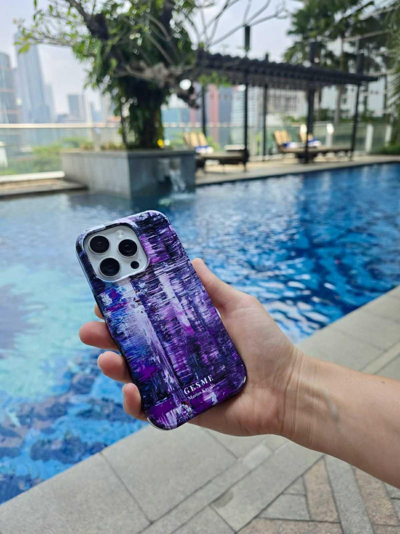 „Purple Storm" MagSafe-Hülle, eine weitere Ansicht